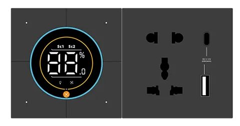 Knob Dimmer + Socket